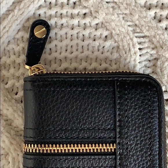 Michael Kors Zipper Detail Slim Clutch Wallet